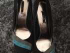 (604) Next black/teal/grey shoes, size 8/42