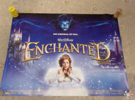 Disney Giselle Enchanted cinema quad poster 40x30"