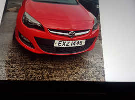 Vauxhall Astra, 2013 (13) red hatchback, Manual Petrol, 102,000 miles