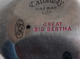 R/H Callaway War Bird Driver With Graphite Shaft