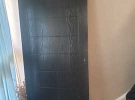 COMPOSITE BLACK EXTERNAL DOOR