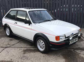 1985 Ford Fiesta Xr2 Mint Restored Example White With Grey Pinstripe ...