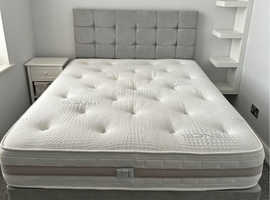 Small Double Bed and Mattress protector both are in good condition !ASAP