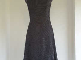 Stunning New Tapework Beaded Coast Dress Iridescent Strapp/less Size10 Party
