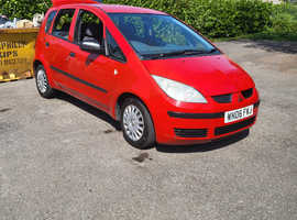 Mitsubishi Colt, 2006 (06) Red Hatchback, Manual Petrol, 130,000 miles