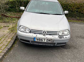 Volkswagen Golf, 1999 (V) Silver Hatchback, Manual Diesel, 205,000 miles