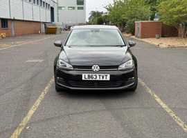 Volkswagen Golf, 2013 (63) black hatchback, Automatic Petrol, 52000 miles