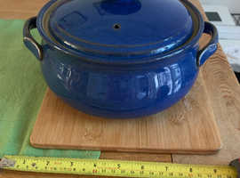 Denby Imperial Blue casserole pot