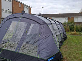 Kampa hayling 6 tent and extension