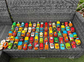 Large selection of toot toot toys