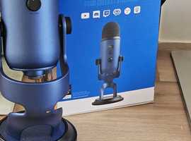 Blue Yeti USB Microphone For Playstation/Xbox/Pc