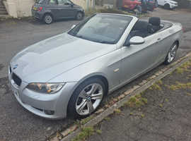 BMW 3 Series, 2009 (59) Silver Convertible, Manual Diesel, 108,000 miles