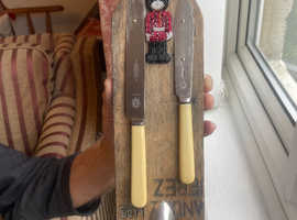 Up cycled Coldstream Guards vintage cutlery