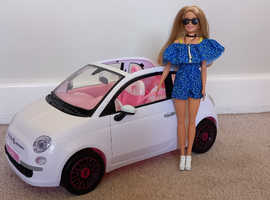 Barbie doll and vehicle