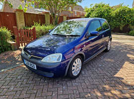 Vauxhall Corsa, 2003 (53) Blue Hatchback, Manual Petrol, 47,950 miles