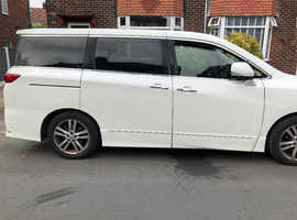 Nissan ELGRAND E52 AUTO, 2011 (61) White MPV, Automatic Petrol, 205,365 miles
