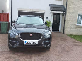 Jaguar F-PACE, 2016 (16) Grey Estate, Automatic Diesel, 79,500 miles