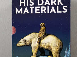 Philip Pullman Fantasy Trilogy: "His Dark Materials". Paperback.