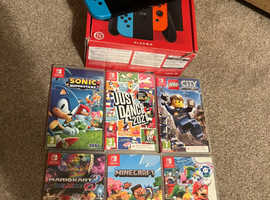 Nintendo switch and games