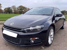 Volkswagen Scirocco, 2010 (10) Black Coupe, Semi auto Petrol, 76,400 miles