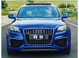 Audi Q7, 2014 (64) Blue Estate, Automatic Diesel, 148,000 miles