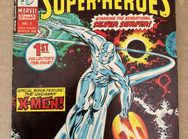 Comic's of the Silver Surfer from 1975 .