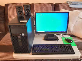 HP Dual-Core Desktop PC Computer System