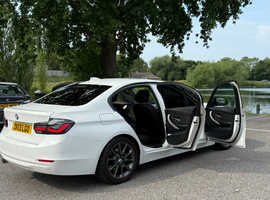 BMW 3 Series, 2013 (13) White Saloon, Automatic Diesel, 145,000 miles