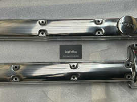 JAGUAR PROFESSIONALLY POLISHED CAM ROCKER COVERS MATCHING SET