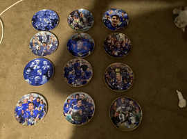 Chelsea football display plates