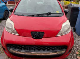 Peugeot 107, 2009 (09) Red Hatchback, Manual Petrol, 85,450 miles