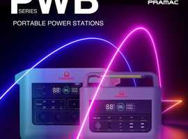 NEW PRAMAC PWB Portable Power Station - Solar Compatible, Off-Grid, Eco-Friendly Backup Power!