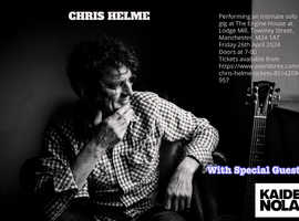 An Intimate Gig with Chris Helme (singer / songwriter & front man from the Seahorses)
