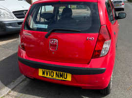 Hyundai i10, 2010 (10) Red Hatchback, Manual Petrol, 112,152 miles