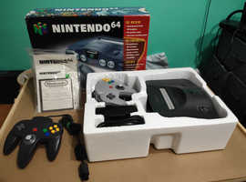 Boxed Nintendo 64 Console + 2 Controllers + 17 Boxed Games /OFFER!