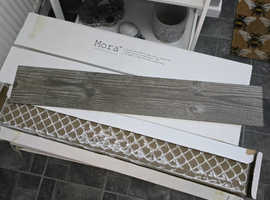 Walnut porcelain floor/wall tiles