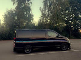 Nissan ELGRAND E52 AUTO, 2007 (57) black mpv, Automatic Petrol, 69,729 miles
