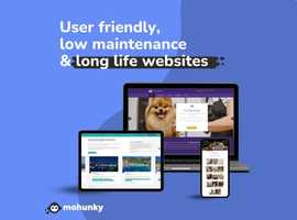 User friendly | Low maintenance website design
