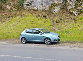 Seat Ibiza, 2009 (58) Blue Hatchback, Manual Petrol, 56,000 miles