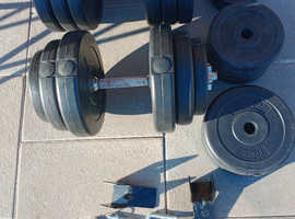 Weights and weight bench