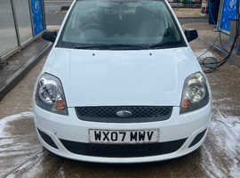 Ford Fiesta, 2007 (07) White Hatchback, Manual Diesel, 158,597 miles