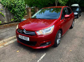 Citroen C4, 2012 (12) Red Hatchback, Manual Diesel, 95,331 miles