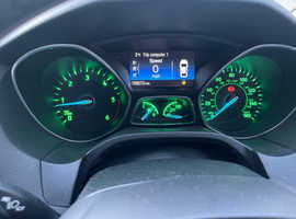 Ford Focus, 2016 (65) Black Hatchback, Manual Diesel, 110,196 miles