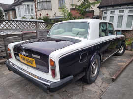 Rolls Royce Shadow, 1979 (T) white saloon, Manual Petrol, 89770 miles