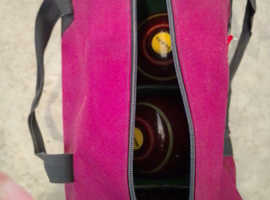 Bowling bag with bowls