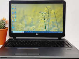 15'' HP Laptop, AMD A6 Pro, Windows 10, 8GB RAM & 500GB HDD, Microsoft Office installed.