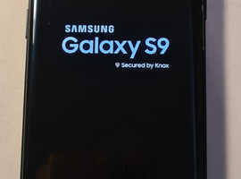 Samsung s9, Black, unlocked to any network as new!