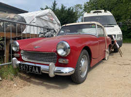 1962 Austin Healey Sprite MK2 with hard top and uprated engine / gearbox and brakes