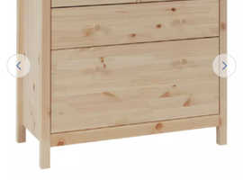 Argos Home Kids Scandinavia 4 Chest of Drawers - Pine, New for £50**