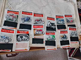 12 Mega motorbike model toys